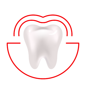 Reducer isninger i tænderne
