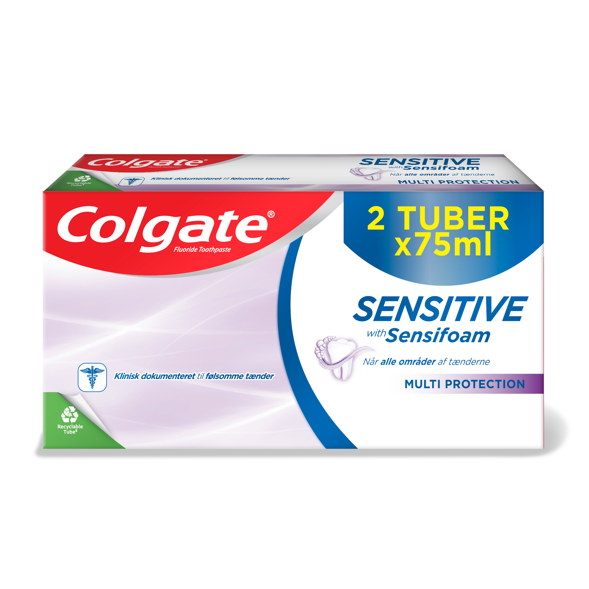 Colgate® Sensitive Sensifoam: Lindrende tandpasta