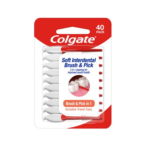 Colgate® Interdental stik Soft 40 stk.