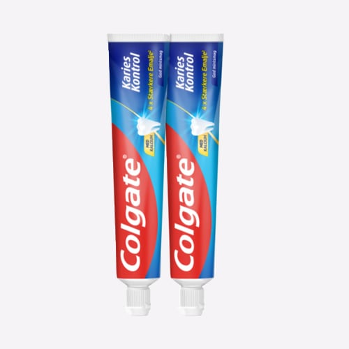 Colgate® Karies Kontrol Tandpasta 2x75 ml