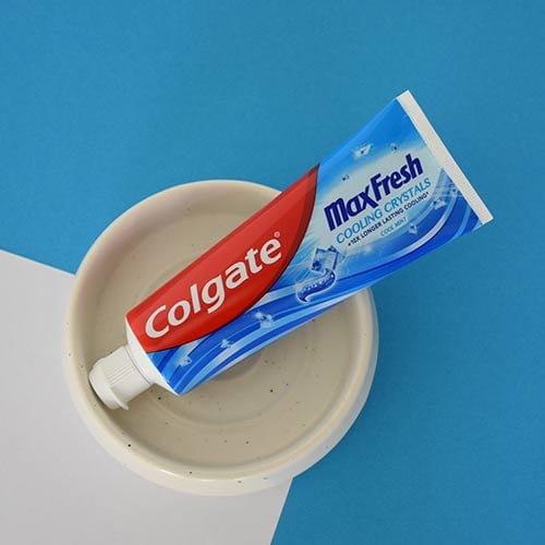 Colgate® Max Fresh® Cooling Crystals Tandpasta 2 x 75 ml