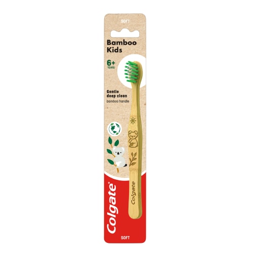 Colgate® Tandbørste Bamboo Kids Soft 1 stk.