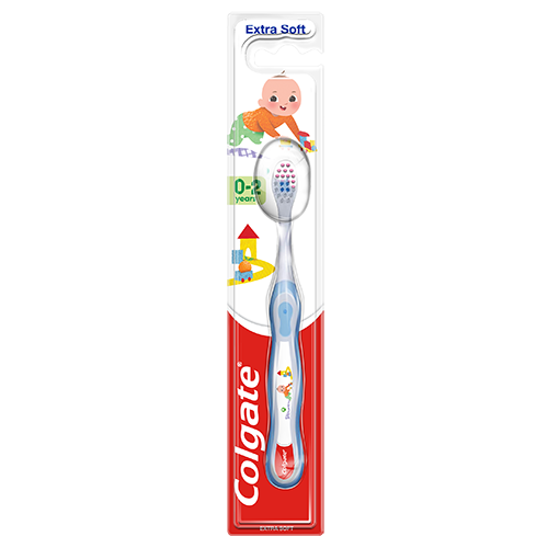 Colgate® Kids 0-2 år Extra Soft Tandbørste