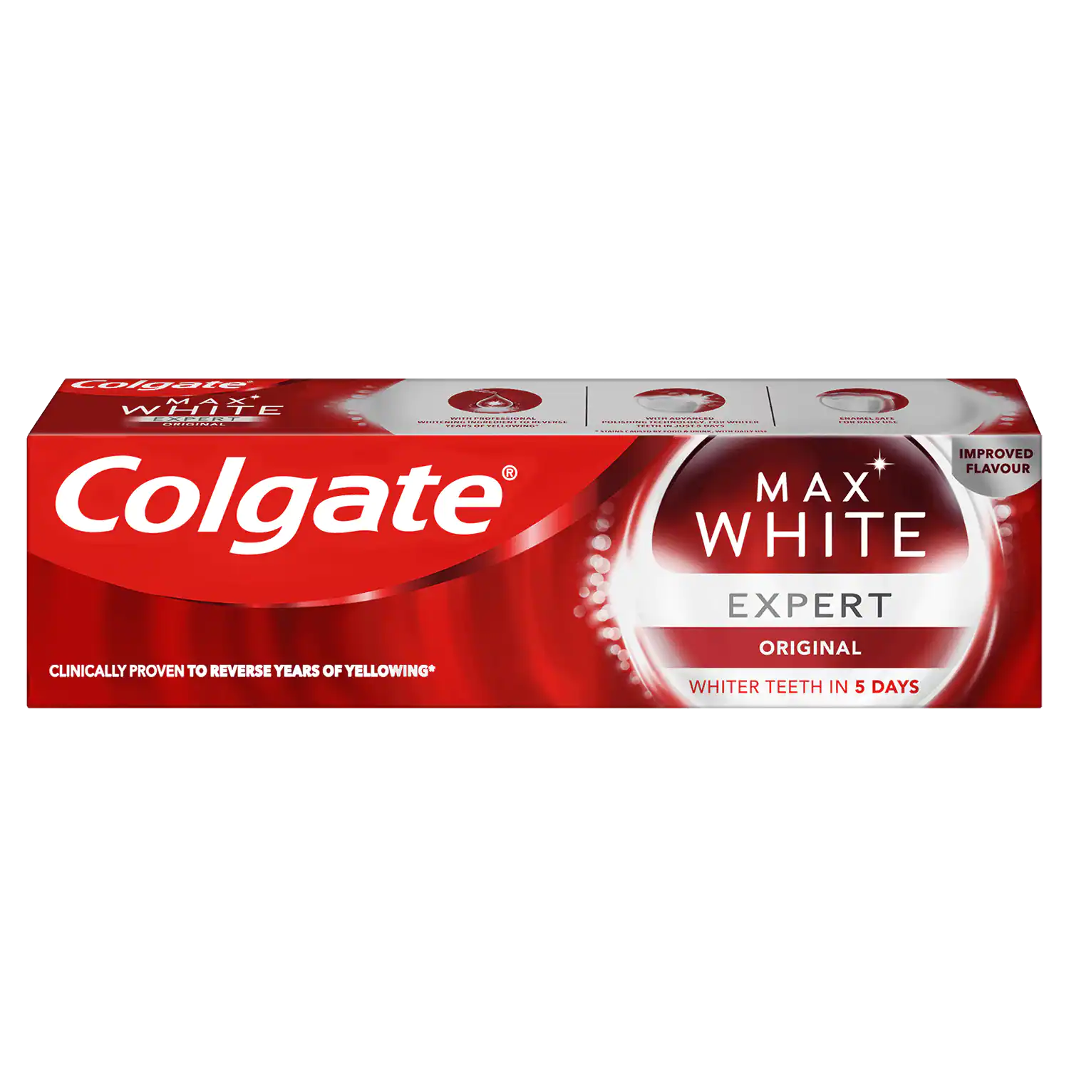 Colgate® Max White Tandpasta, Expert Original, 75ml 