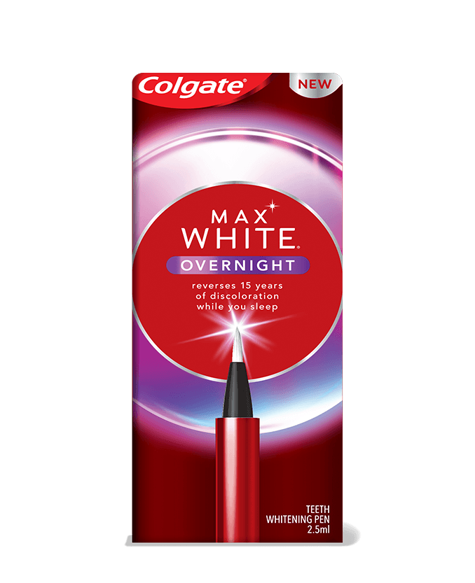 Ren og skær bue plyndringer Colgate® Max White Overnight Teeth Whitening Pen | Colgate®