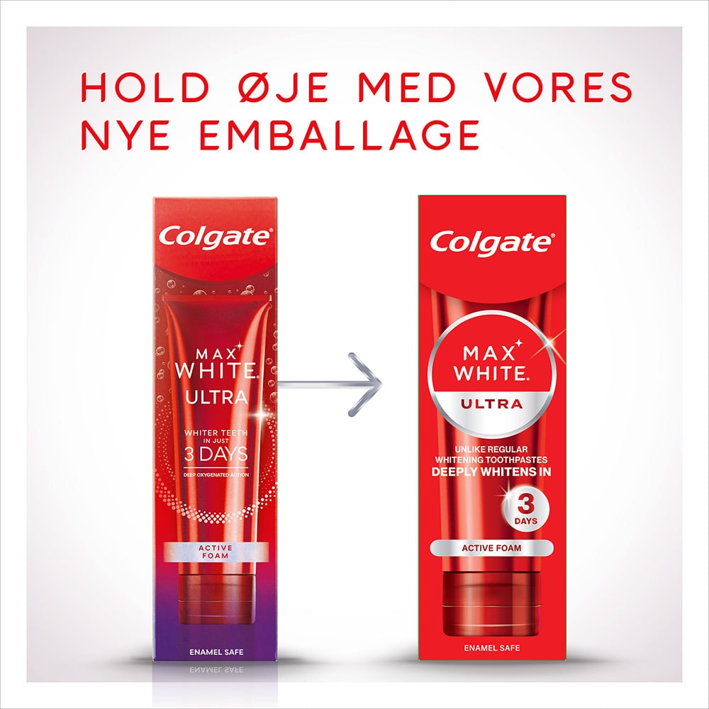 Colgate® Max White Ultra Active Foam