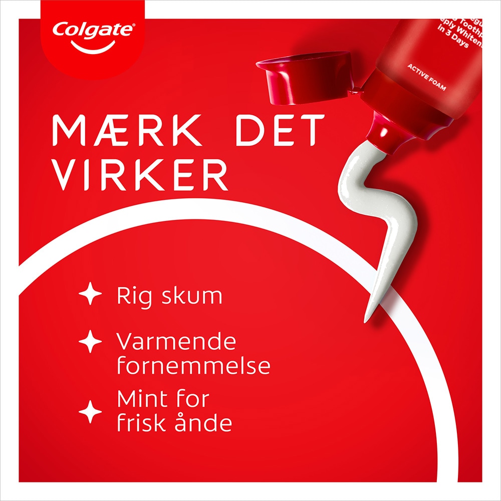 Colgate® Max White Ultra Active Foam