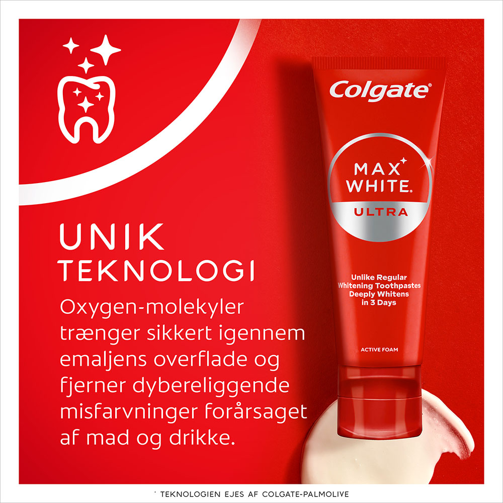 Colgate® Max White Ultra Active Foam